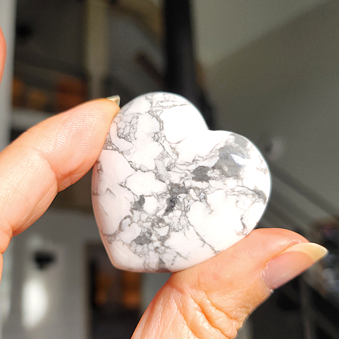Cœur Howlite
