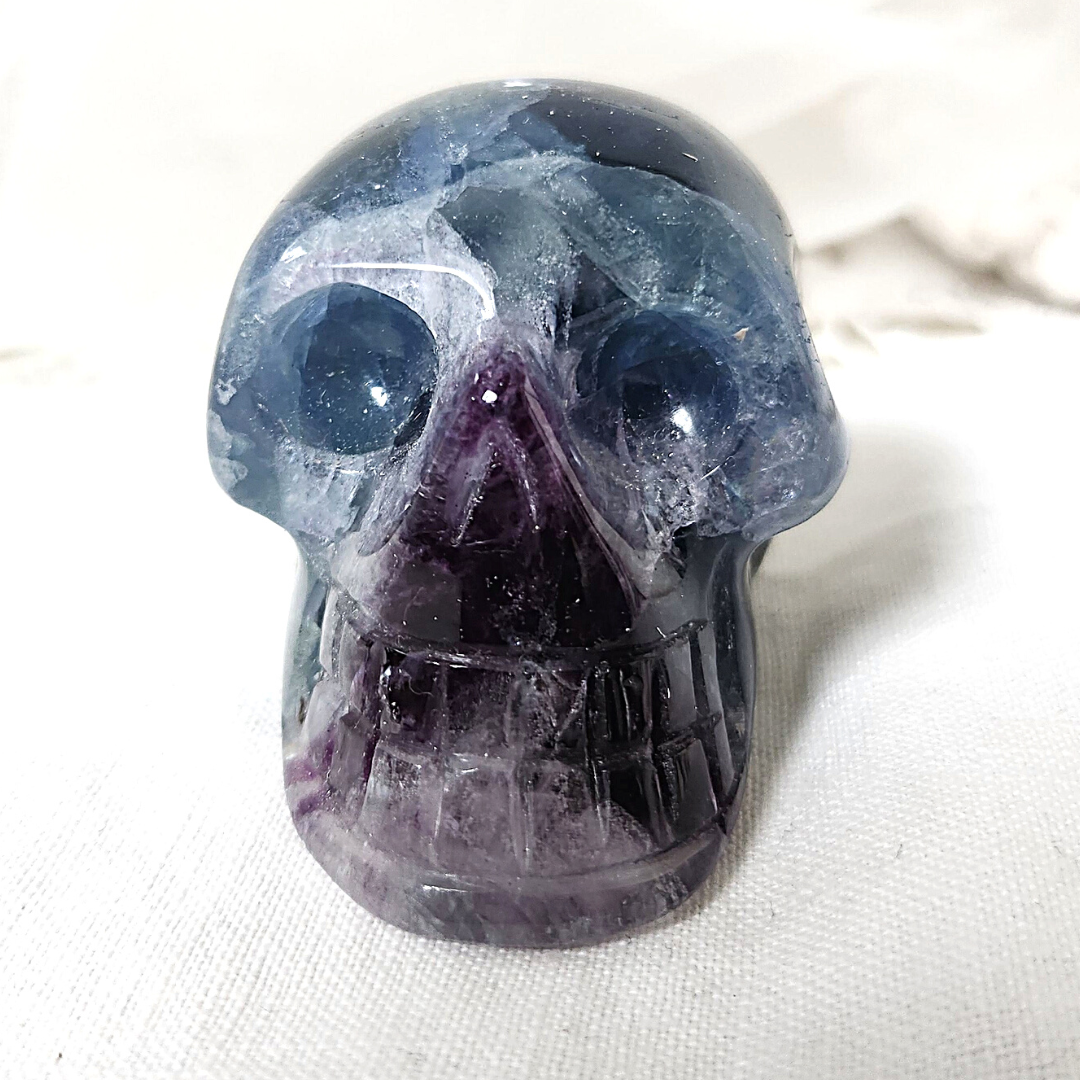 Tête de mort Fluorite