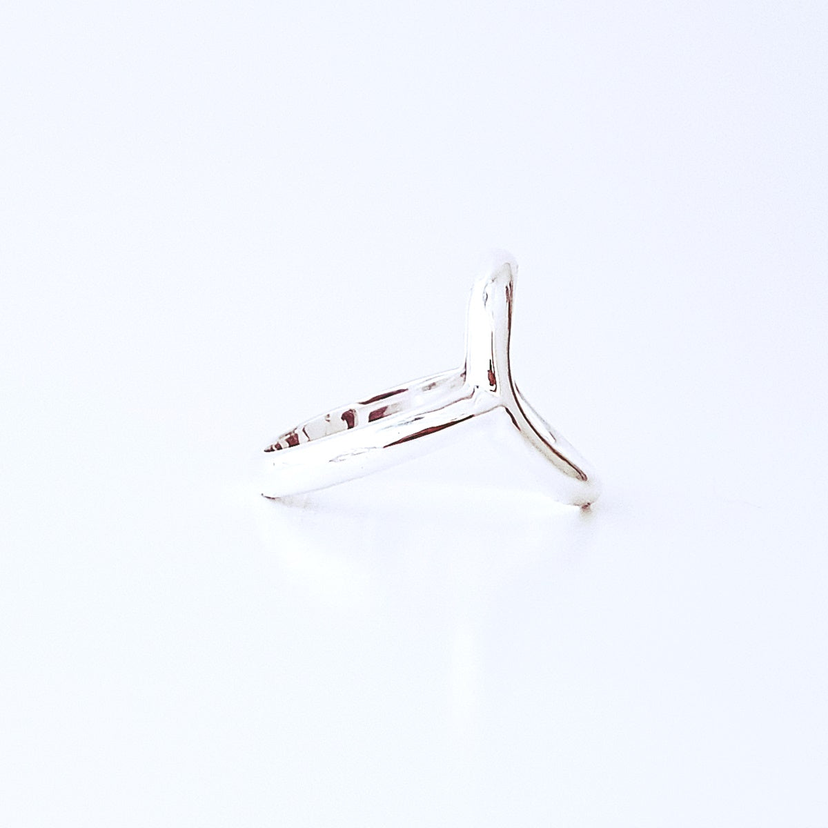 Bague femme grand rond argent