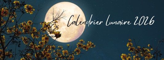 🌙 Calendrier lunaire 2026 – Rechargement des pierres naturelles