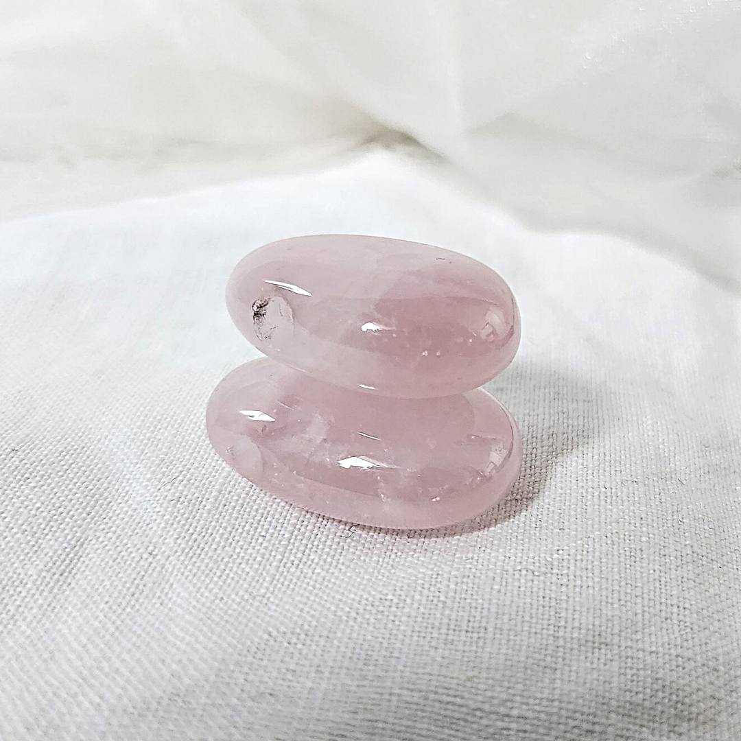 Pendentif Pierre percée Quartz rose