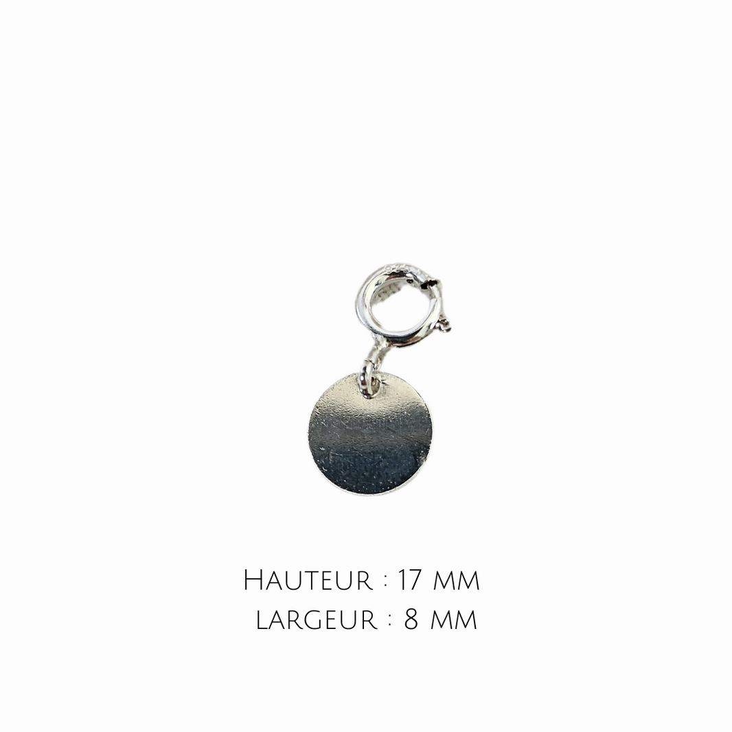 Charm's médaille argenté