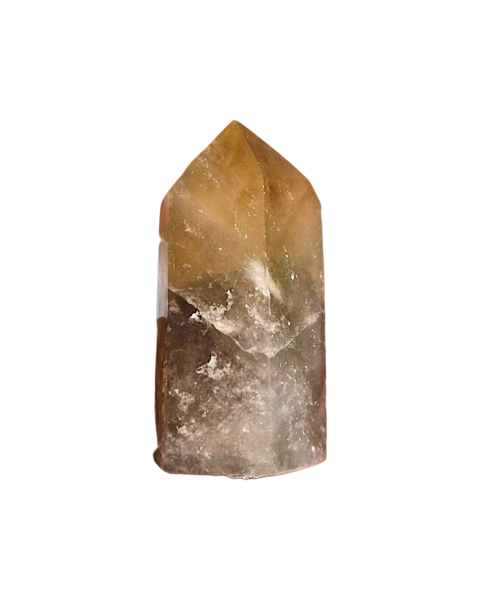 Pointe de Citrine naturelle | Abondance et énergie