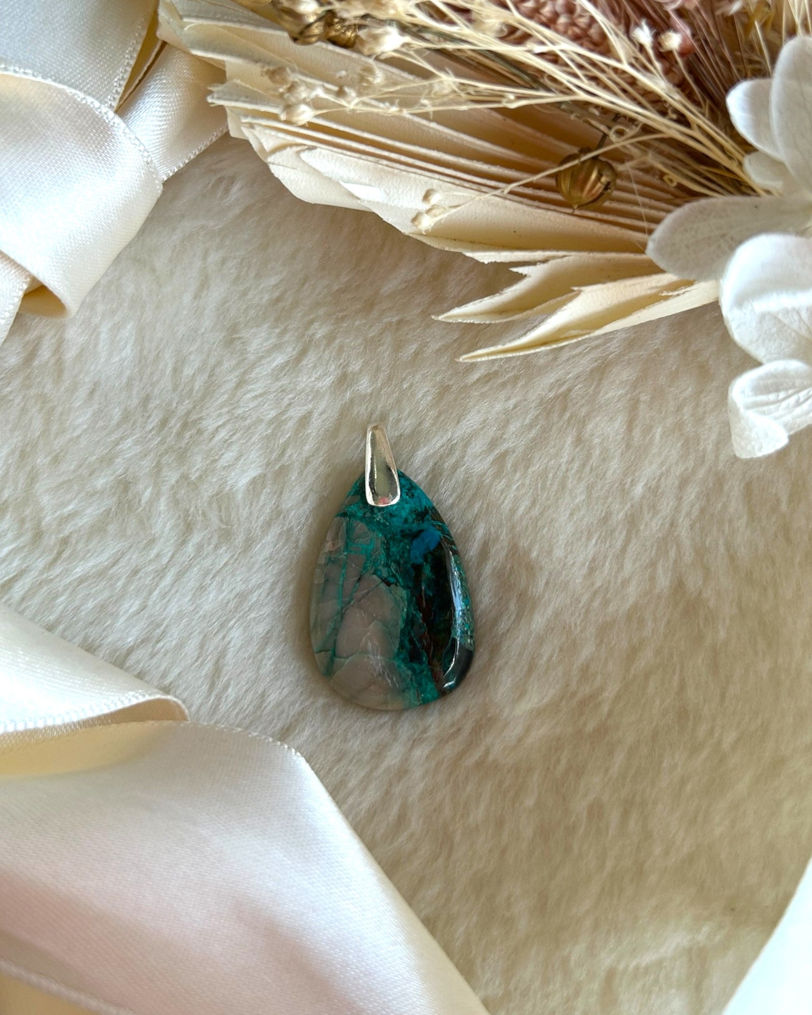 Pendentif Chrysocolle