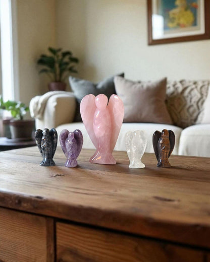 Statuette Ange petit format (5 pierres)