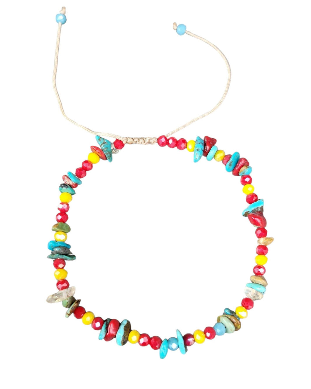 Bijou de cheville turquoise