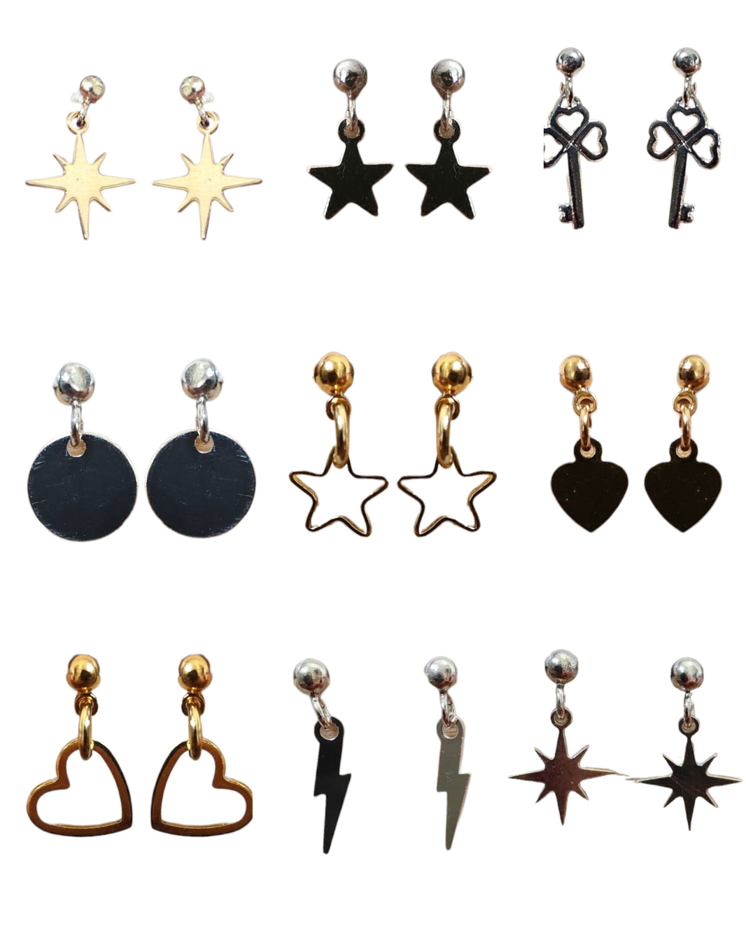 Boucle d'oreille Gri-gri 11 modèles différents