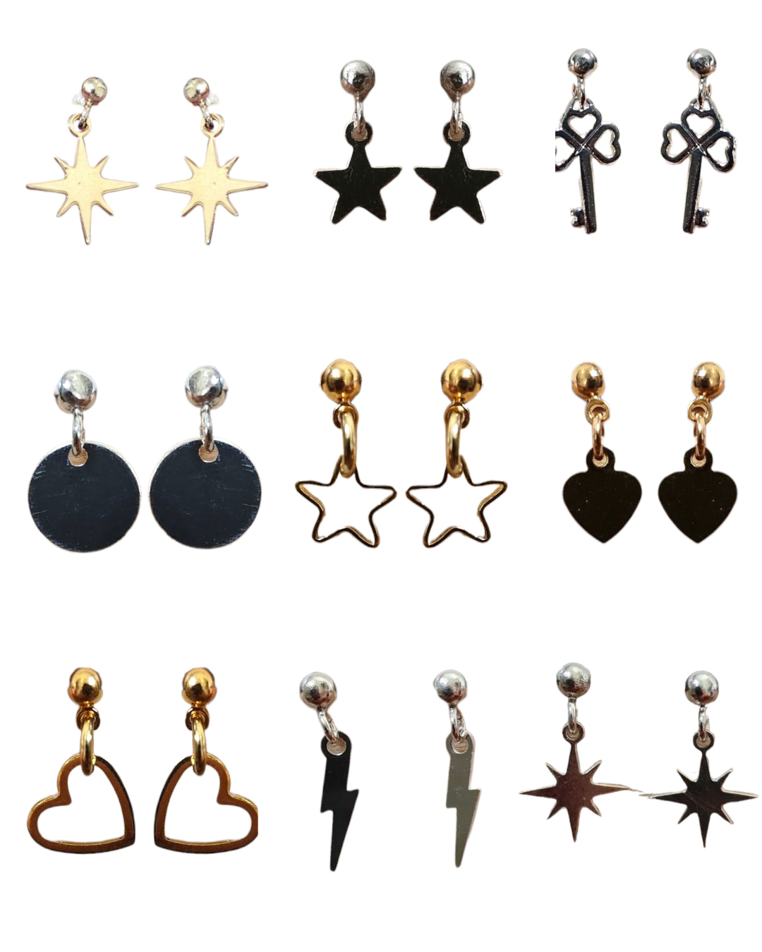 Boucle d'oreille Gri-gri 11 modèles différents