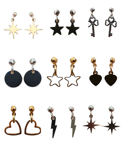 Boucle d'oreille Gri-gri 11 modèles différents