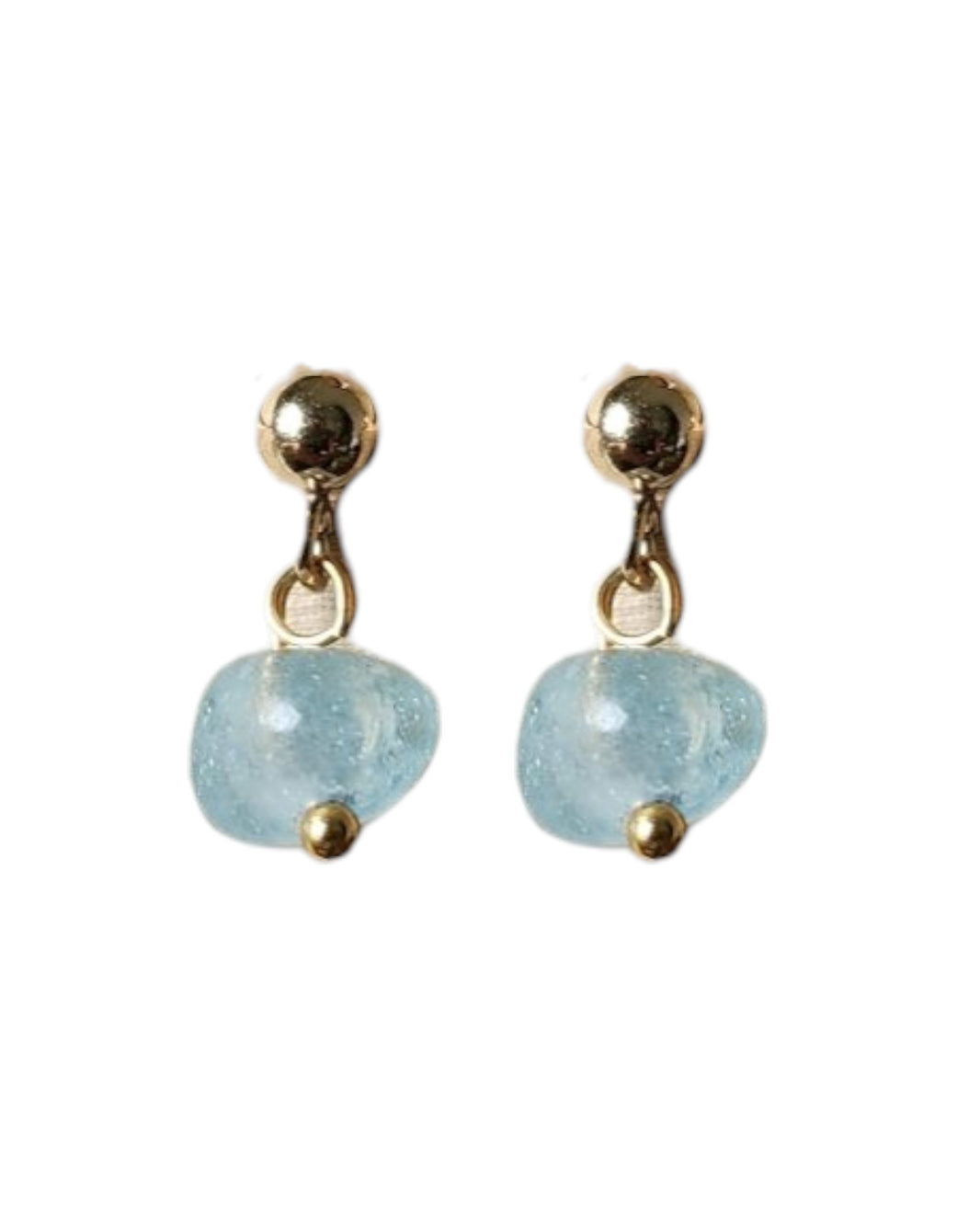 Boucles d'oreilles caillou