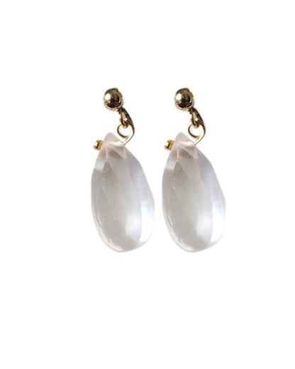 Boucles d'oreilles caillou