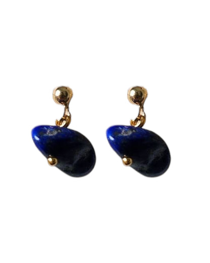 Boucles d'oreilles caillou