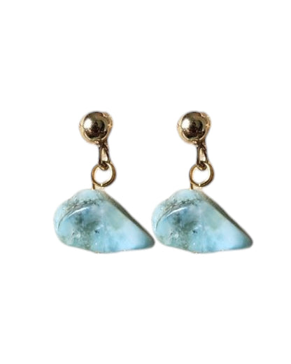 Boucles d'oreilles caillou
