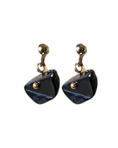 Boucles d'oreilles caillou