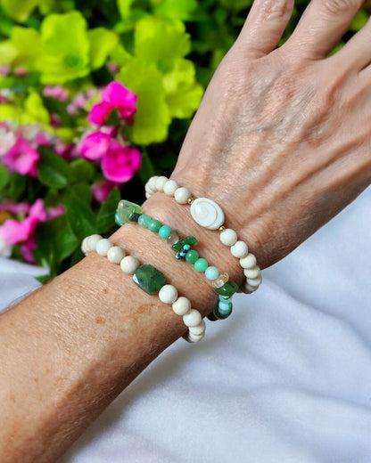 Bracelet Brise de Chrysoprase
