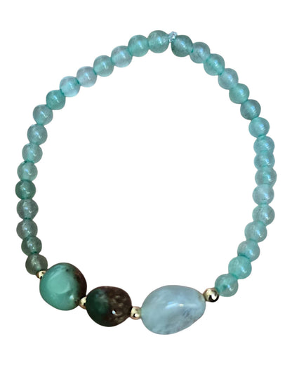 Bracelets Chrysoprase | Harmonie du cœur