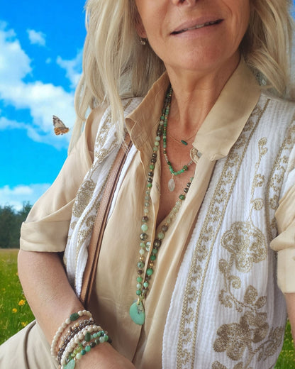 Mala Brise de Chrysoprase