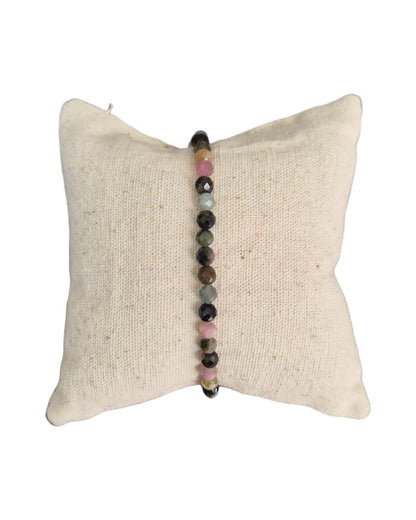 Bracelet Tourmaline melon d'eau