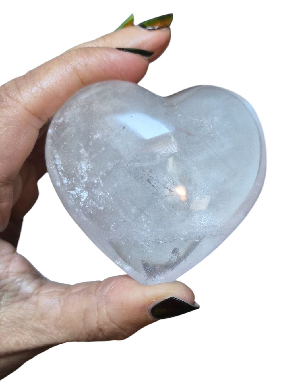 Coeur Cristal de roche [Tolérance envers soi]