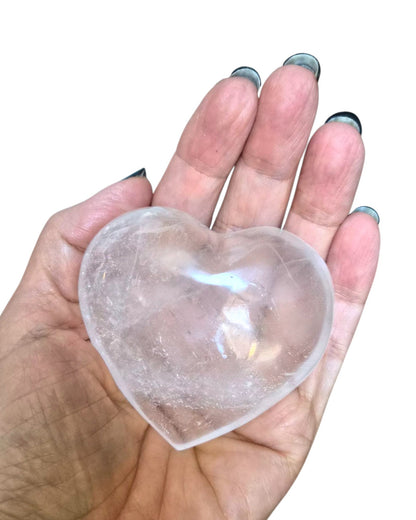 Coeur Cristal de roche [Tolérance envers soi]