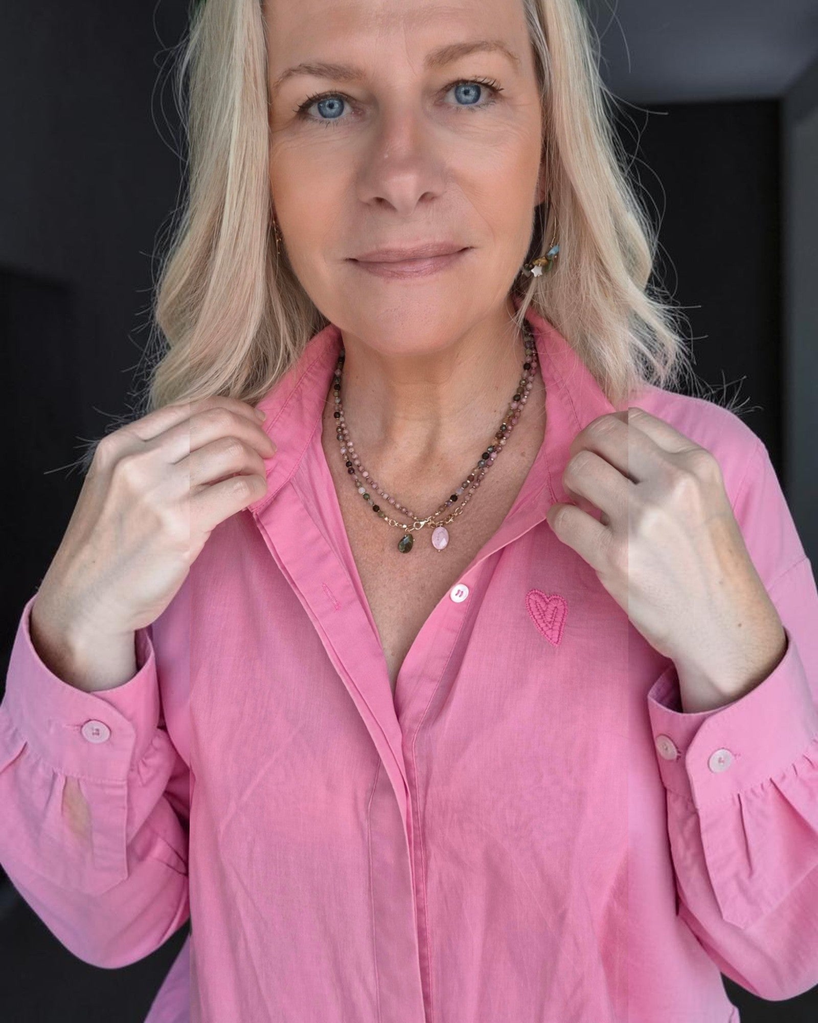Collier Céleste : Ton Bijou Modulable en 16 Pierres Naturelles différentes