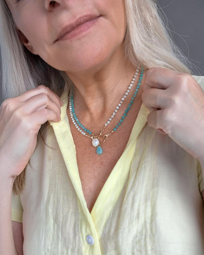 Collier Céleste : Ton Bijou Modulable en 16 Pierres Naturelles différentes