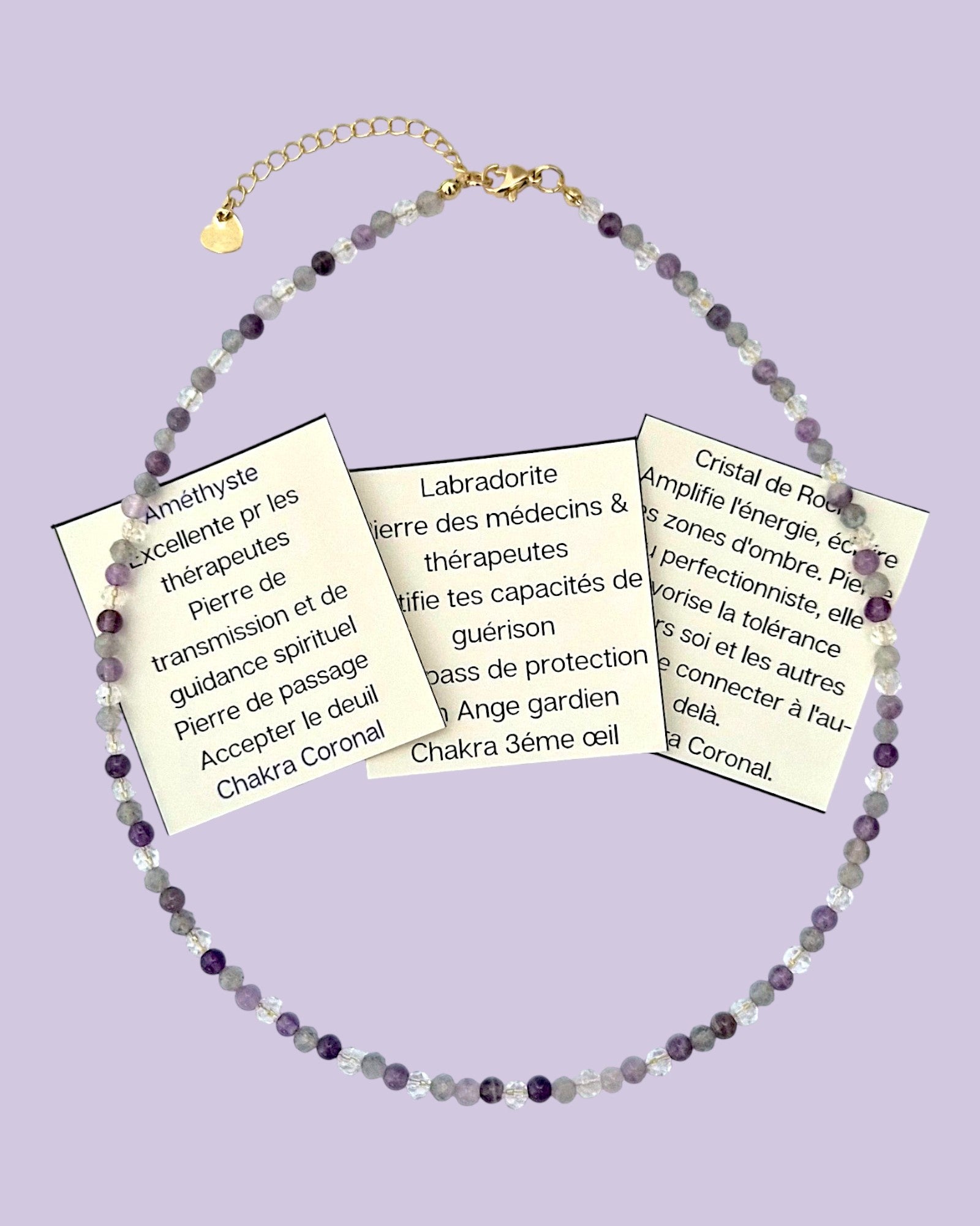 Collier ADN Minéral personnalisé