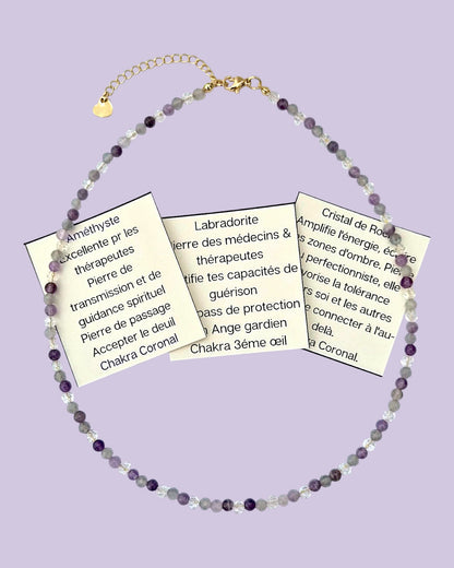 Collier ADN Minéral personnalisé