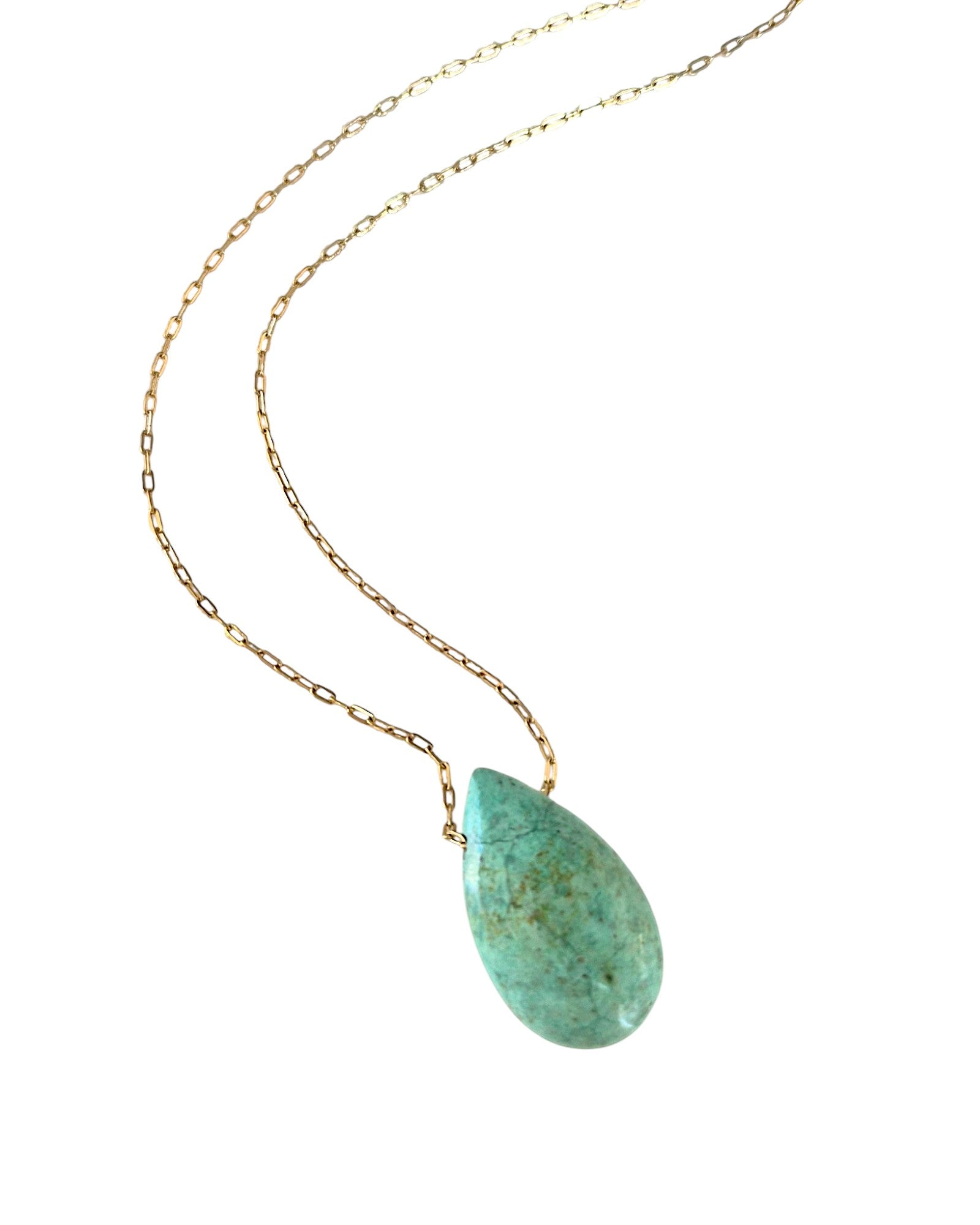 Collier Goutte Turquoise