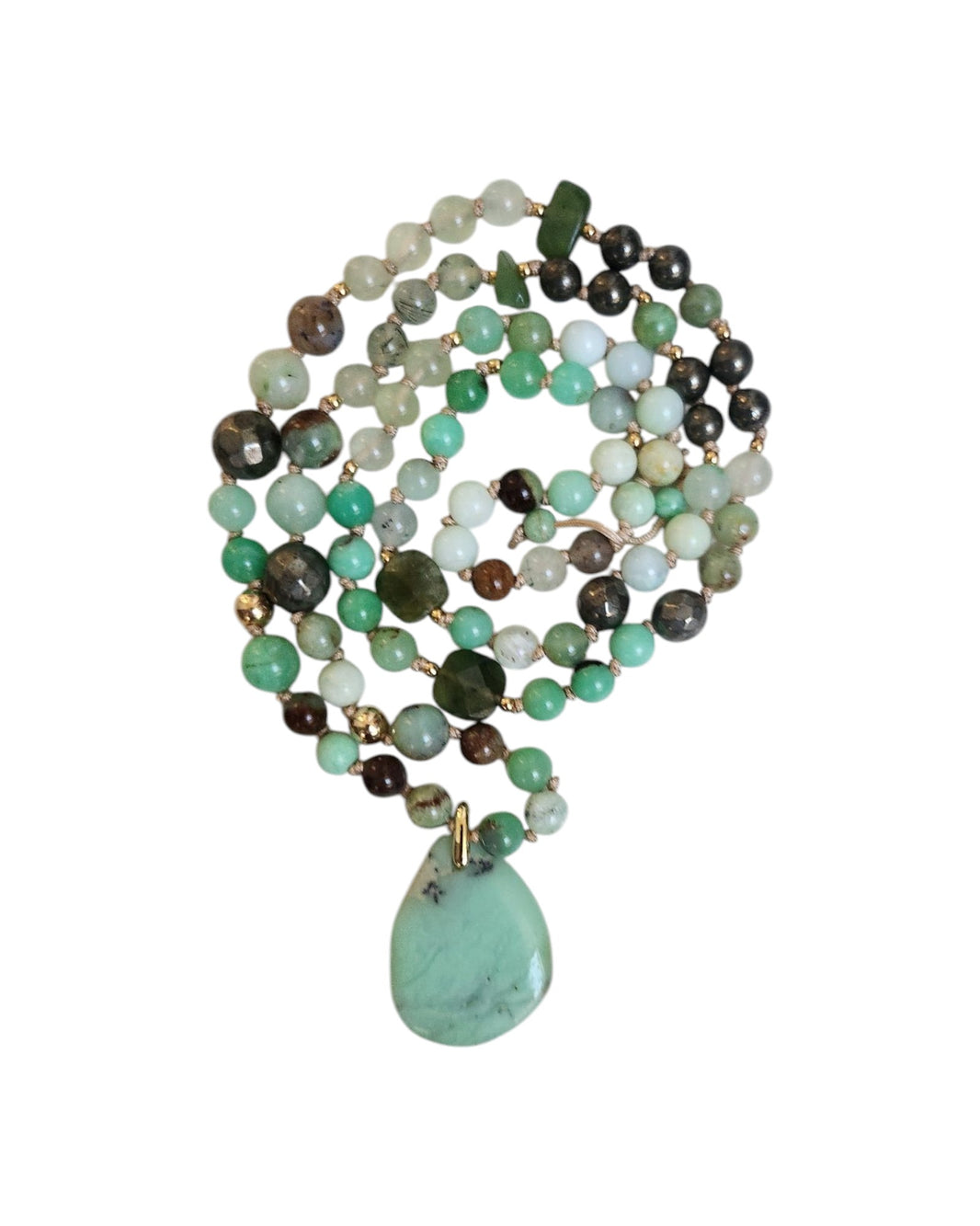 Mala Brise de Chrysoprase