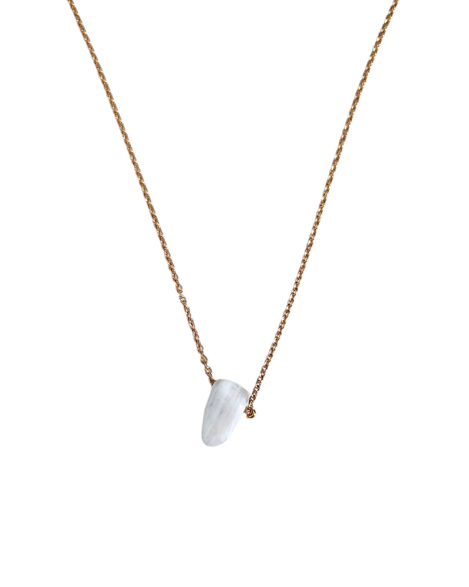 Collier Caillou 23 pierres naturelles