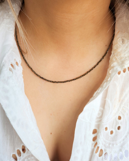 Collier éclats de cailloux