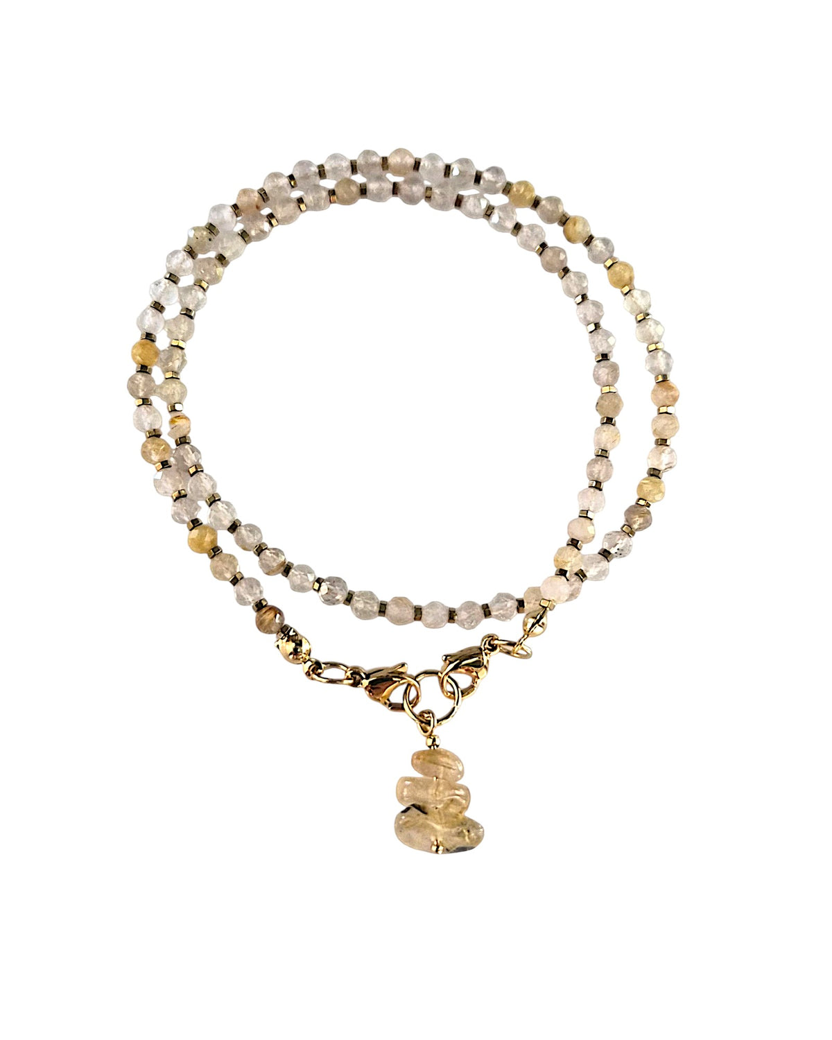 Collier Céleste : Ton Bijou Modulable en 18 Pierres Naturelles différentes