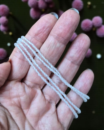 Collier éclats de cailloux - 24 pierres différentes
