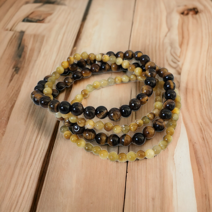 Bracelet Œil de Tigre Jaune