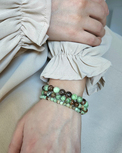 Bracelet Opale verte