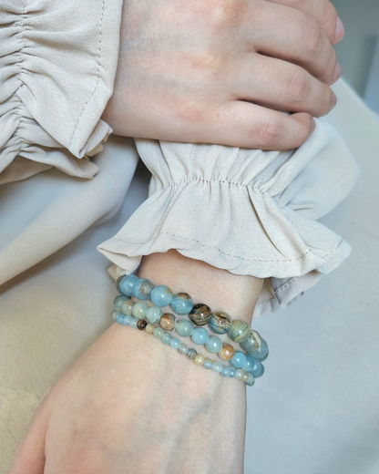 Bracelet Calcite bleue