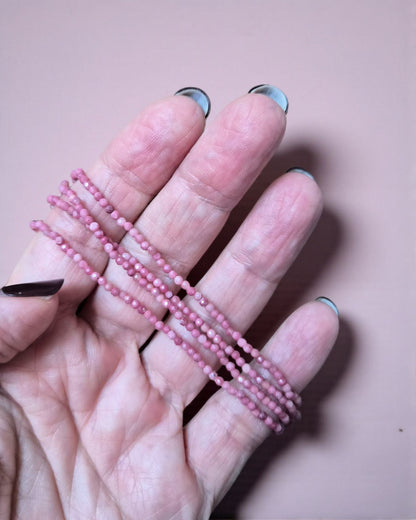 Collier éclats de cailloux - 24 pierres différentes