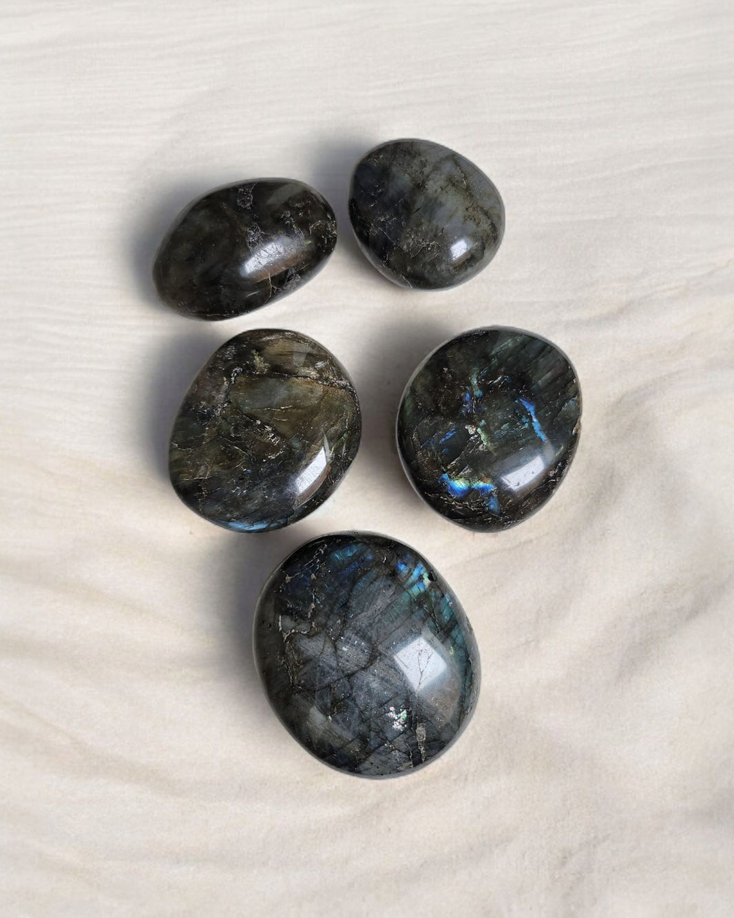 Galet de Labradorite Bleue