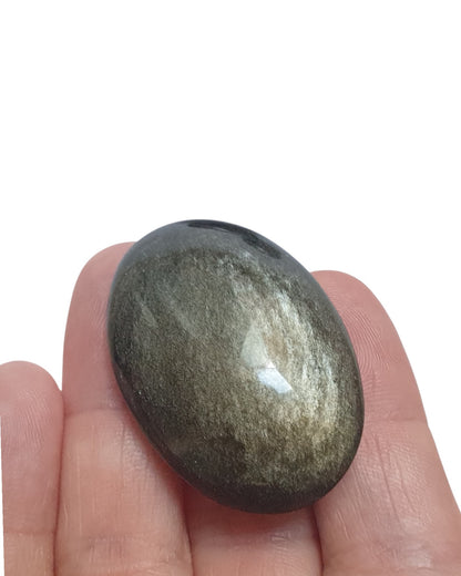 Galet Obsidienne dorée [Justice, Shadow work]