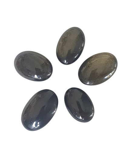 Galet Obsidienne dorée [Justice, Shadow work]