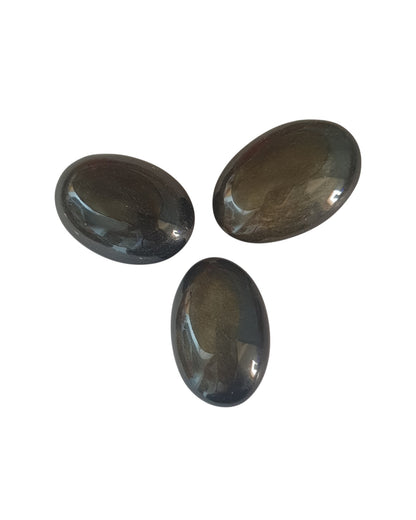 Galet Obsidienne dorée [Justice, Shadow work]