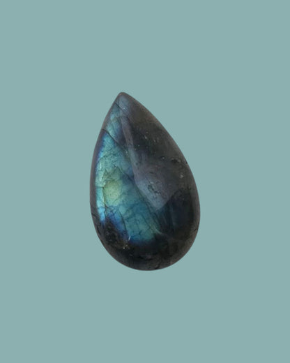 Pendentif goutte Labradorite
