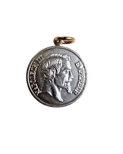 Pendentif médaille Napoléon III