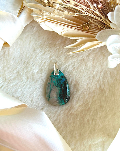 Pendentif Chrysocolle