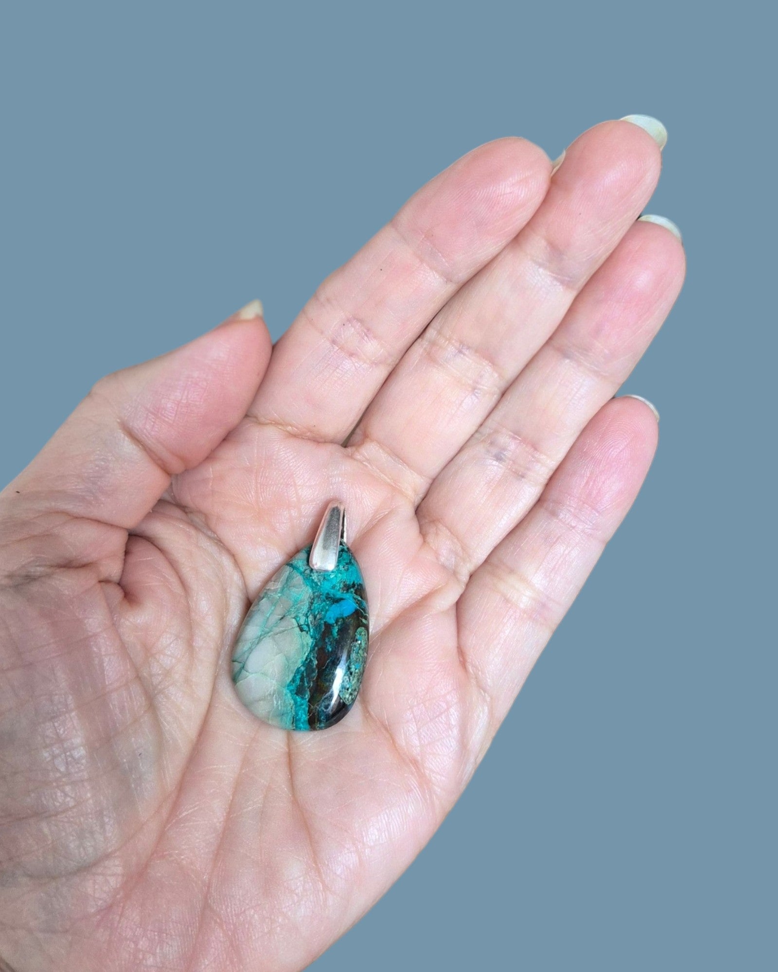 Pendentif Chrysocolle