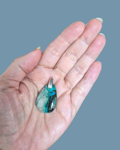 Pendentif Chrysocolle