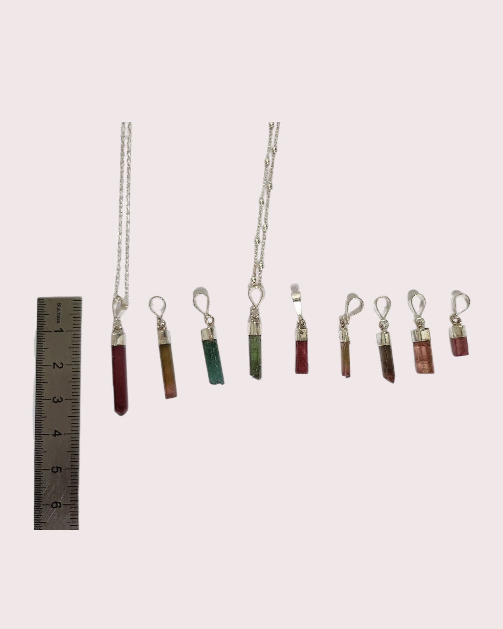 Pendentif Tourmaline melon d'eau