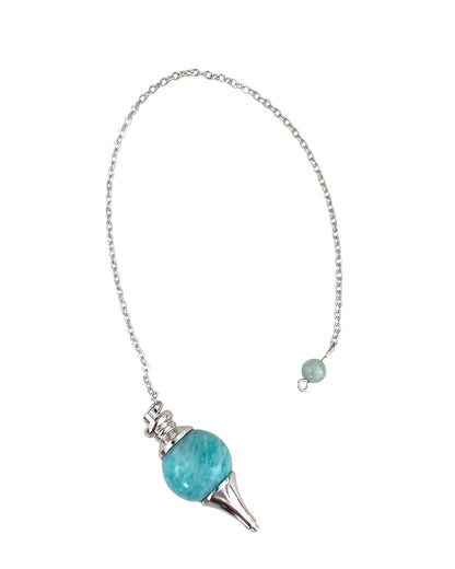 Pendule Boule en Pierres Naturelles