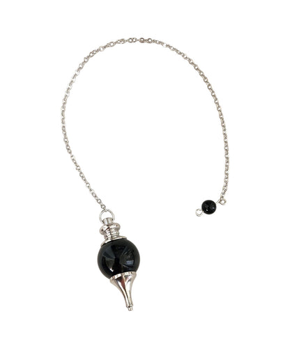 Pendule Boule en Pierres Naturelles